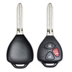 2006-2013 Toyota Scion / 3-Button Remote Head Key / HYQ12BBY (Chip 4D67) (AFTERMARKET)